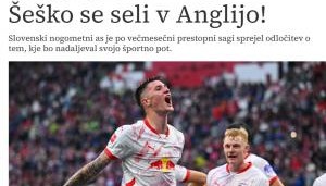 斯洛文尼亚权威媒体：塞斯科将加盟纽卡，转会费7000-8000万之间